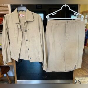 Jackpot Vintage 00s Jacket & Skirt Set - sz 3 (12)